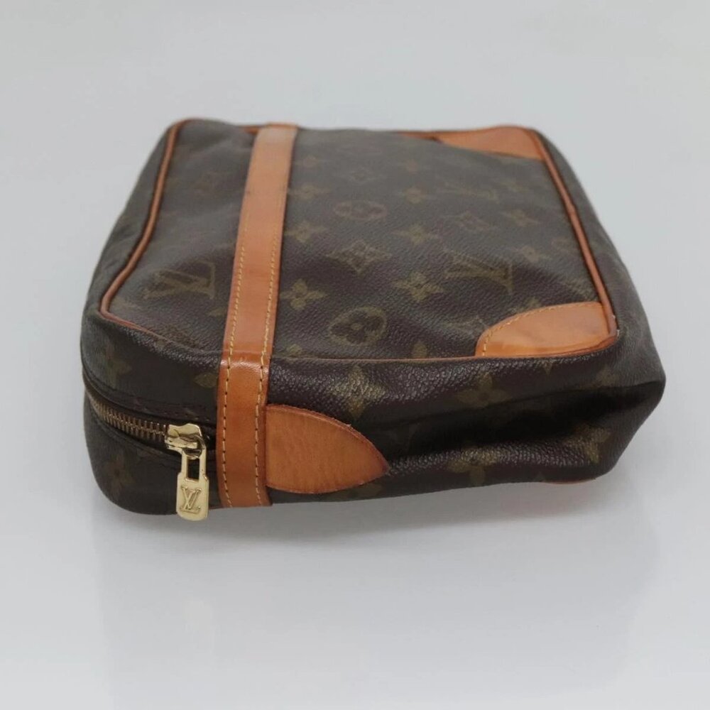 LOUIS VUITTON Monogram Compiegne 28 Clutch Bag M51845 LV Auth 124471 - Picture 6 of 16